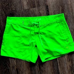 Salt Life board shorts size 6 neon green